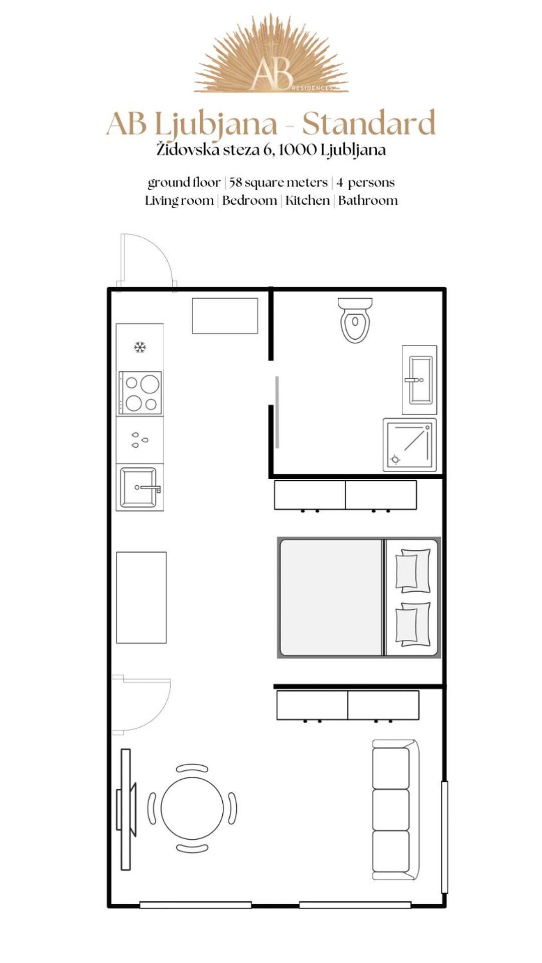 Ab Ljubljana - The Residence מראה חיצוני תמונה